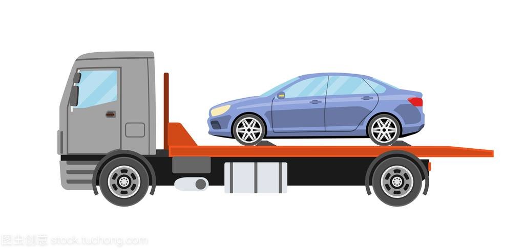 帶疏散車的拖車牽引卡車疏散服務——車輛救援的全面保障
